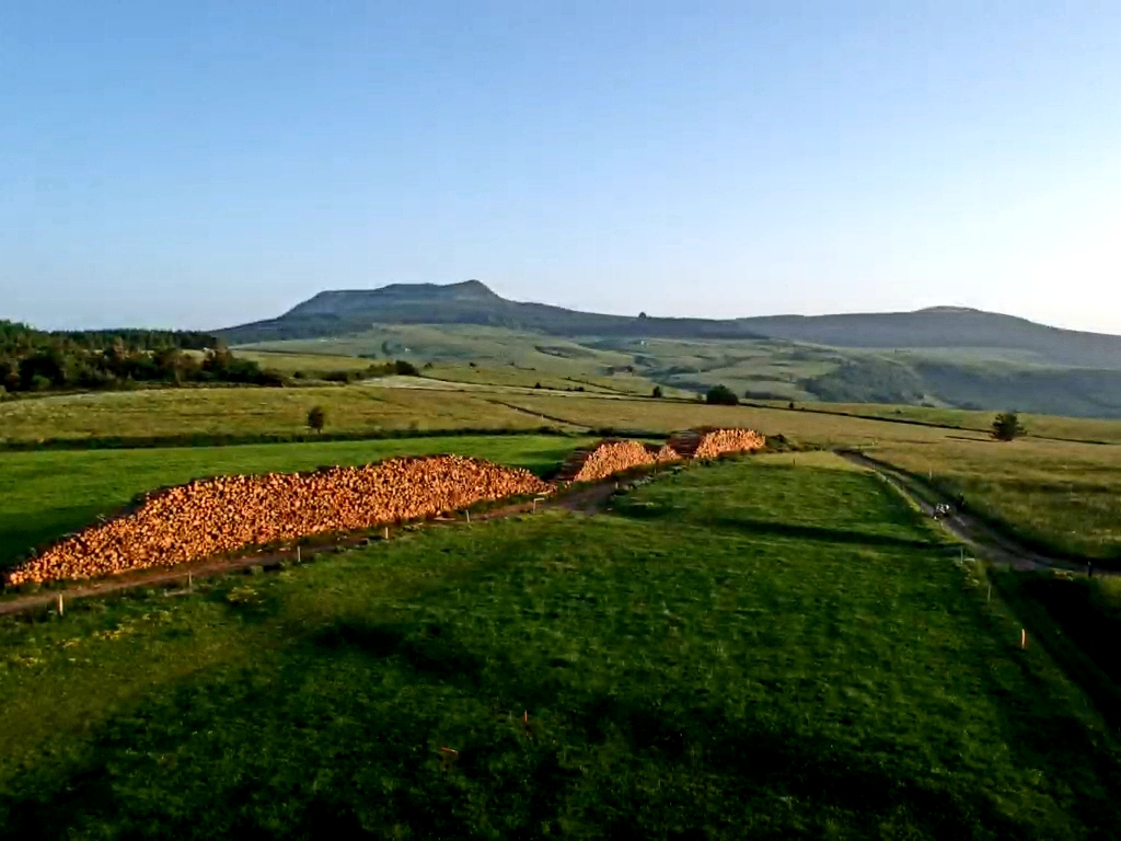 Paysage du plateau du Mézenc